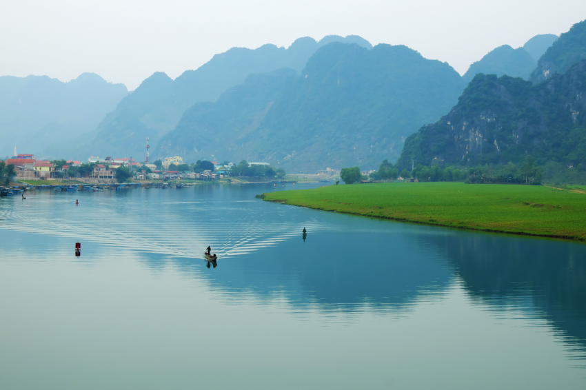 Amazing natural landscape at Quang Binh, Viet Nam