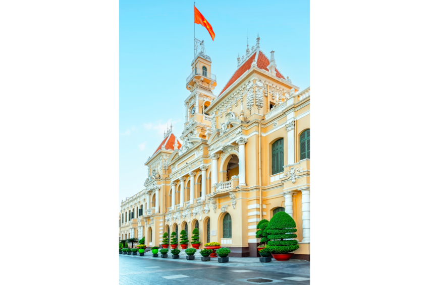 Ho Chi Minh city in Vietnam