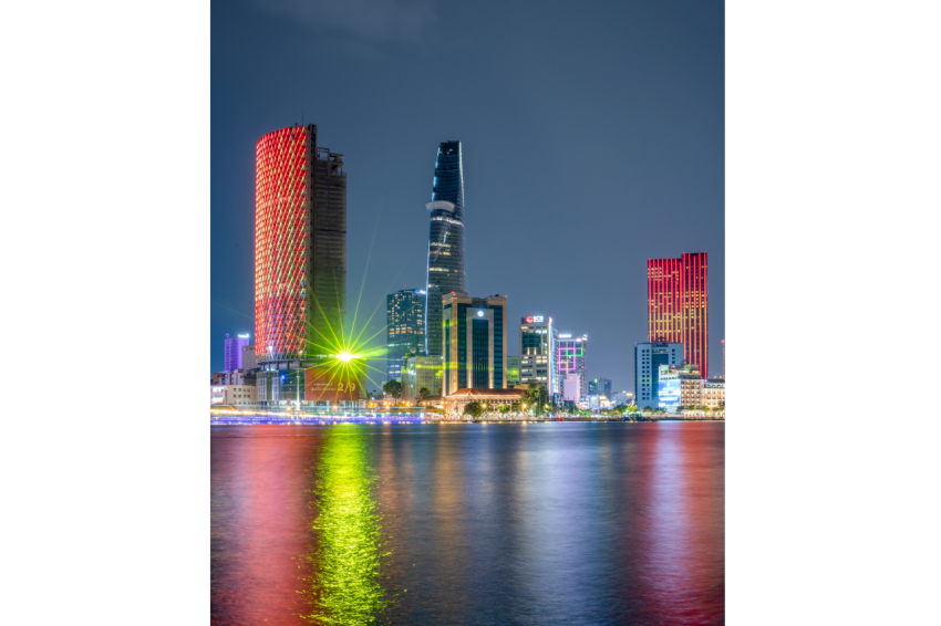 Sai Gon One Tower IFC One Ssaigon   Ho Chi Minh City Night View