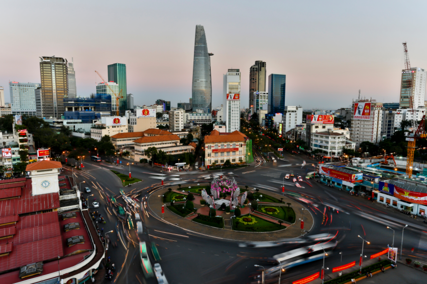 Ho Chi Minh City Vietnam Skyline