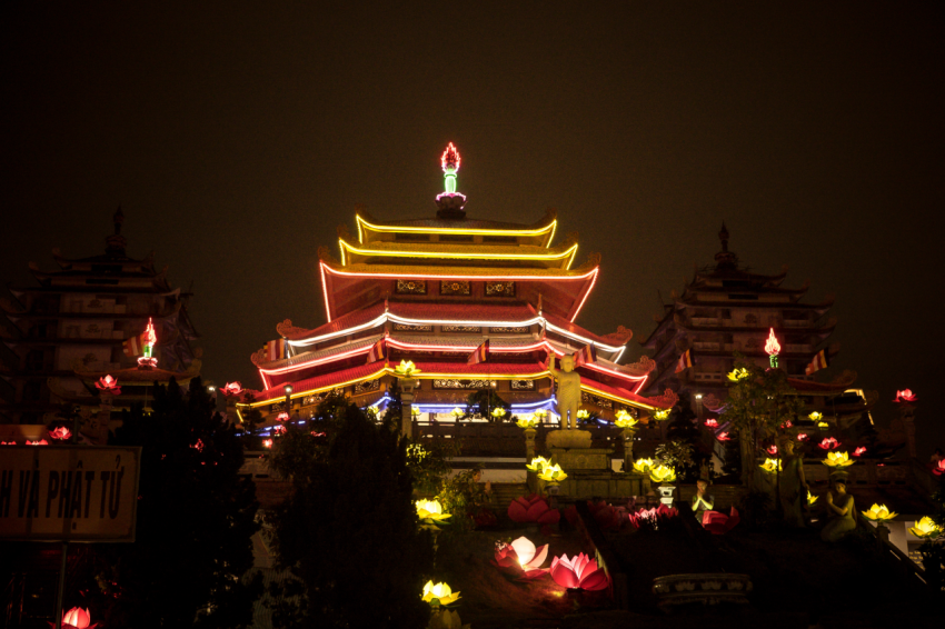 Pagoda in Ho chi minh city, Vietnam