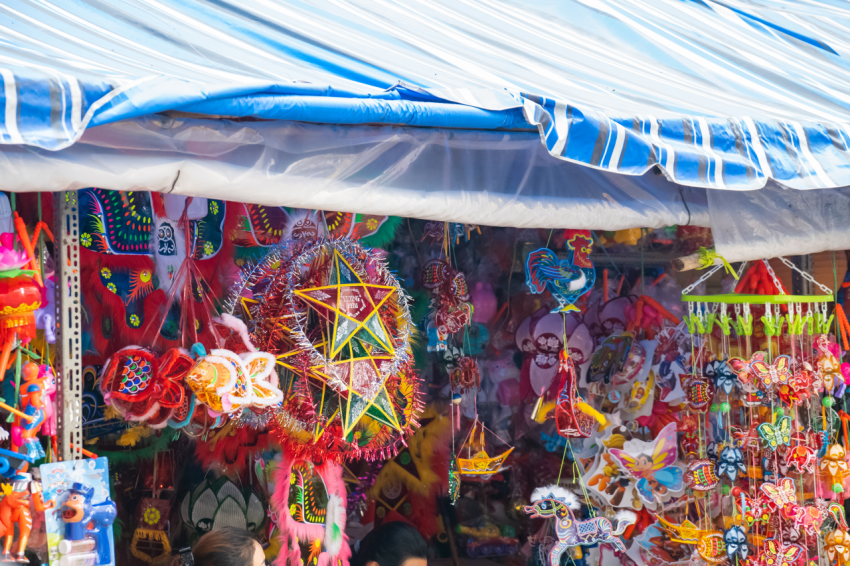 Lantern street in Ho Chi Minh city Cho Lon, Luong Nhu Hoc